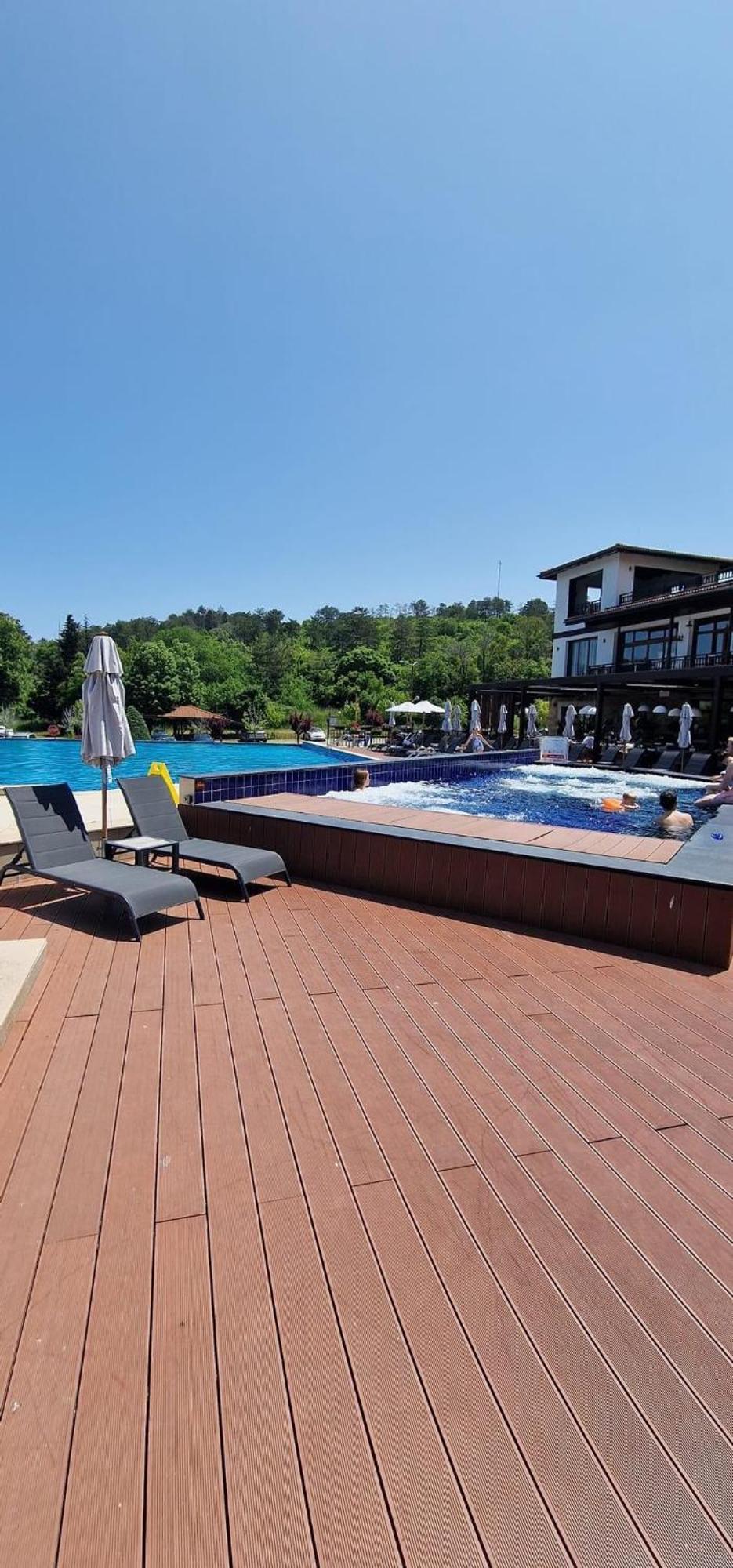 Aj Apartment 1 With Pool View, Santa Marina Holiday Village, Sozopol Bagian luar foto
